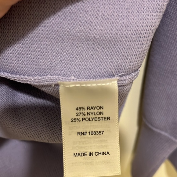 Worthington light purple sweater - Picture 4 of 5